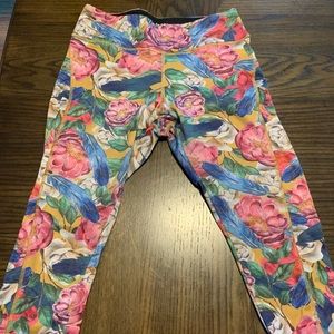 LuLaRoe Floral Multicolor Leggings